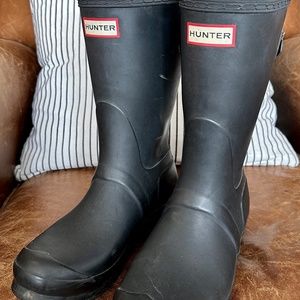 Hunter Wellington Short Adjustable Boots